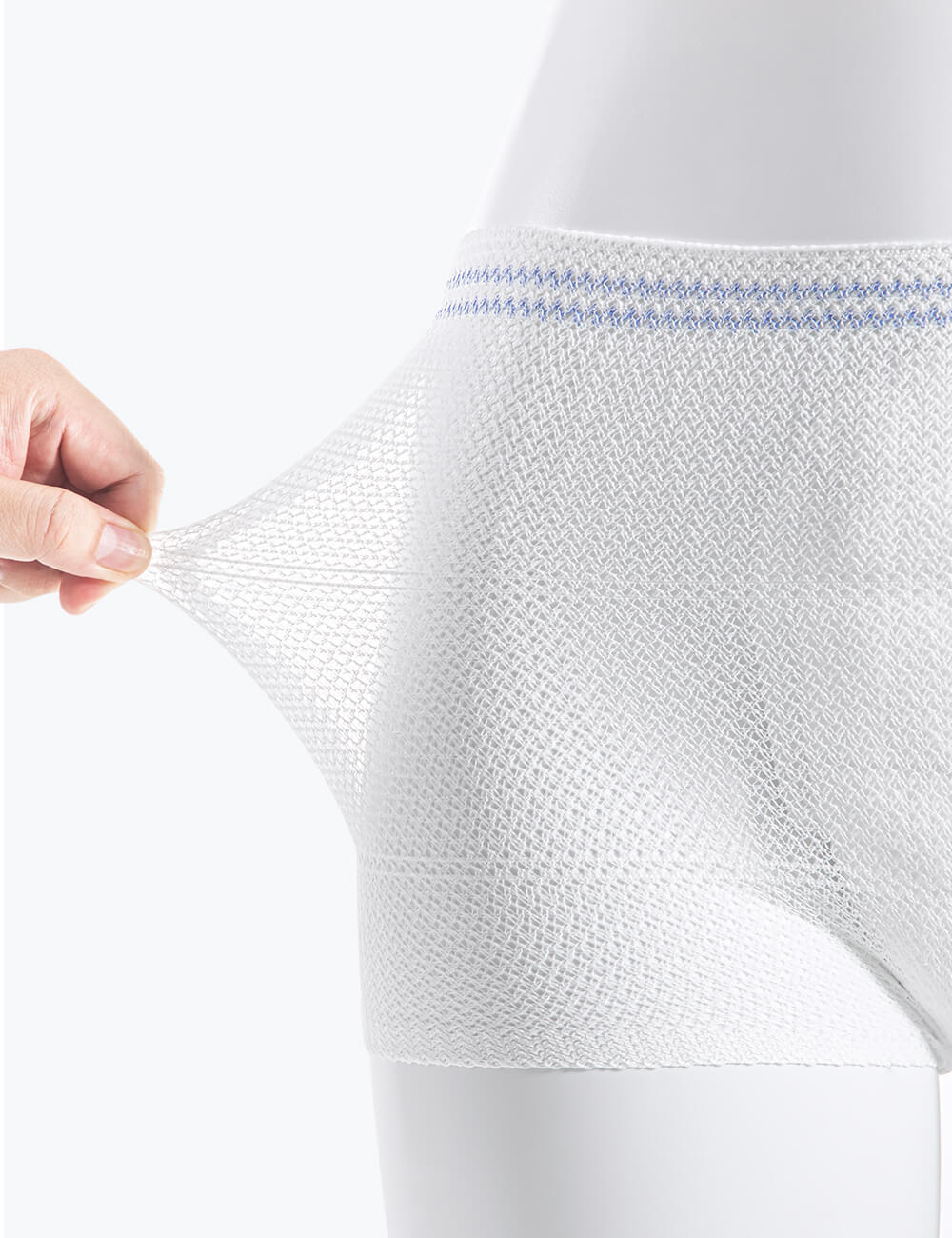 10-Pack Hospital Mesh Underwear High Waist - 2721 - Image 4
