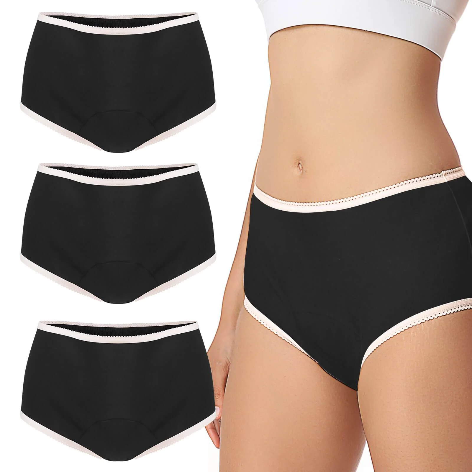 Leakproof Underwear for Women -W01 Mixed Pack - Image 8