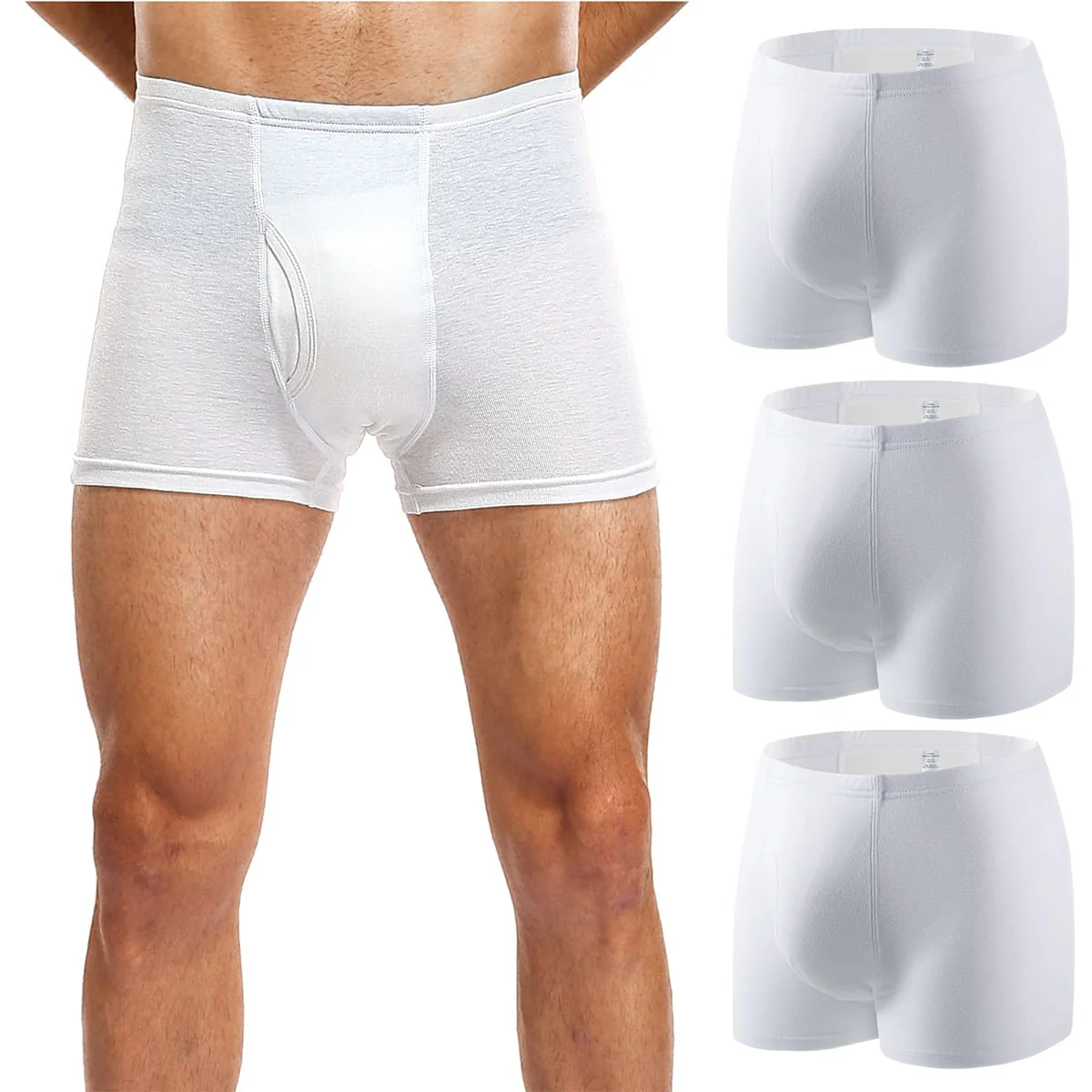 Men's Washable Incontinence Boxer Shorts - M67 Mixed Pack - Image 14