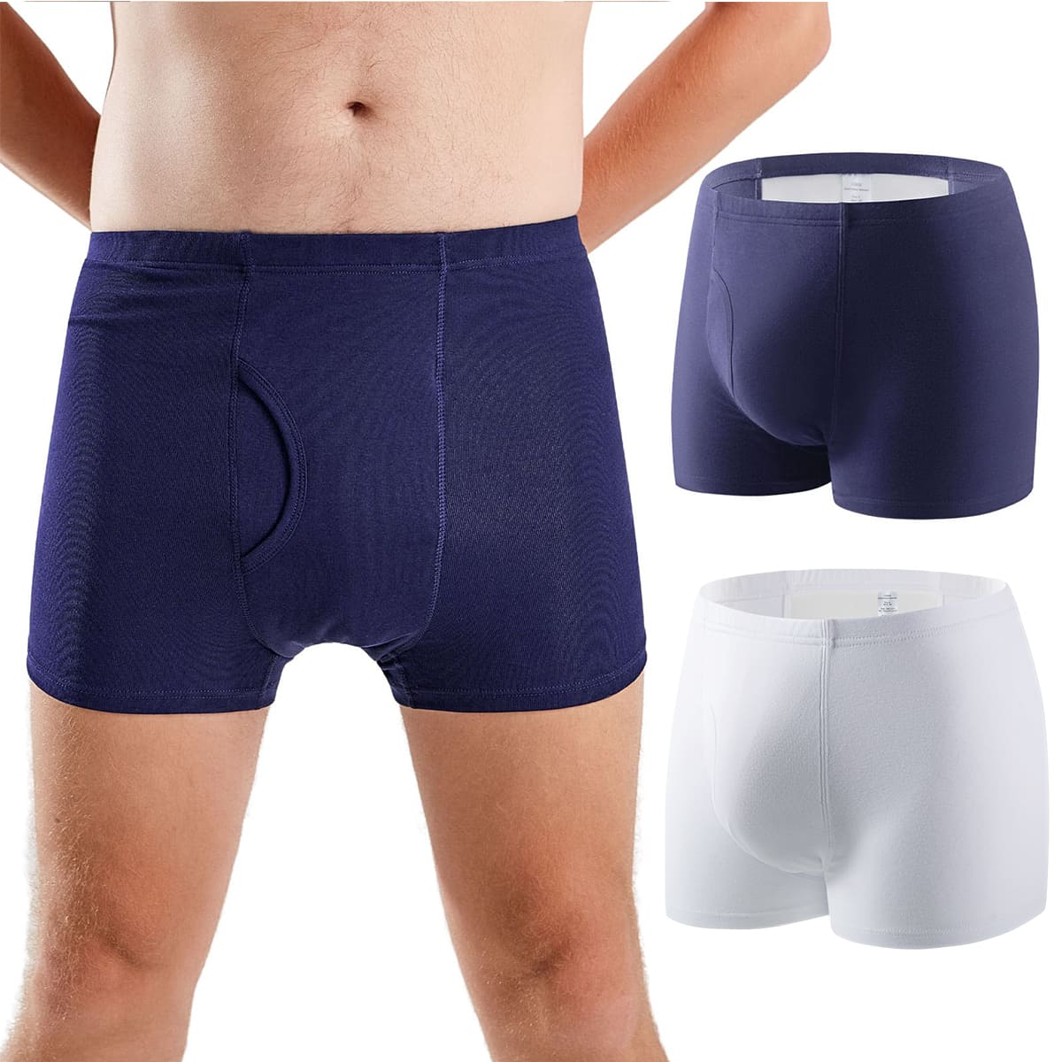 Men's Washable Incontinence Boxer Shorts - M67 Mixed Pack - Image 20