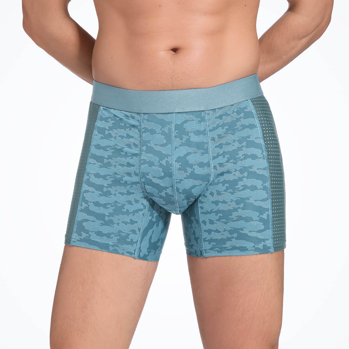 Reusable Incontinence Boxer Briefs with Pouch - M74 - Image 9
