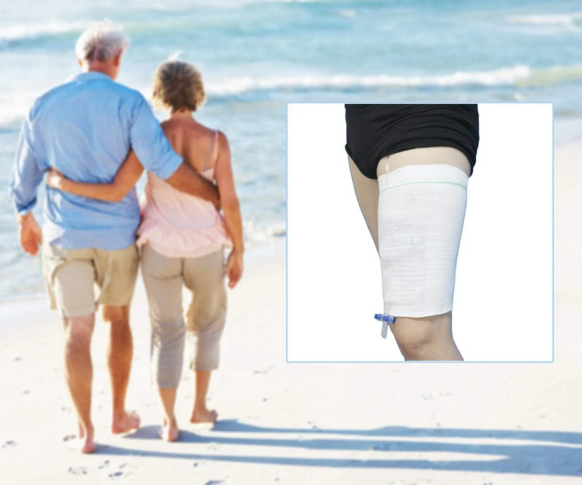 2-Pack Washable Catheter Leg Holder - Image 7